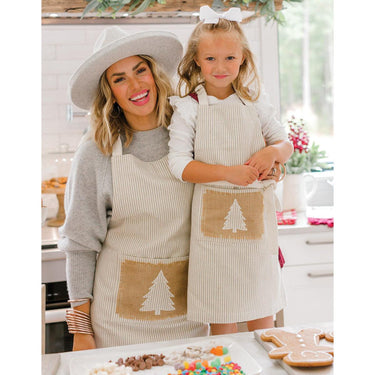 Modern Farmhouse Christmas Adult Apron - Set of 2 Park Designs - The Fox Decor